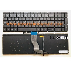 HP Compaq Keyboard คีย์บอร์ด 15-AB 15-AK 15-BC 15-BS 15-AX 15-AU 15-AE  ภาษาไทย อังกฤษ  (ปุ่ม CTRL กับ Enter มุมโค้ง)